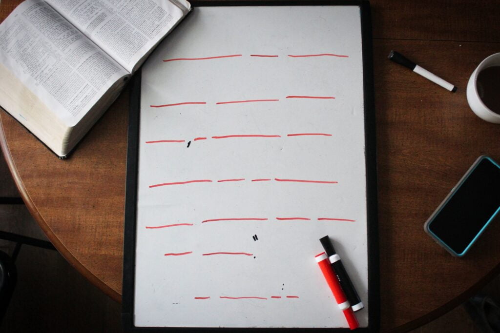Dry Erase Board 3